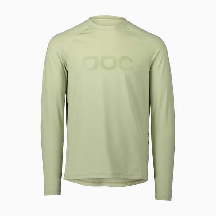 Vyriški dviračių marškinėliai POC Reform Enduro Jersey prehnite green