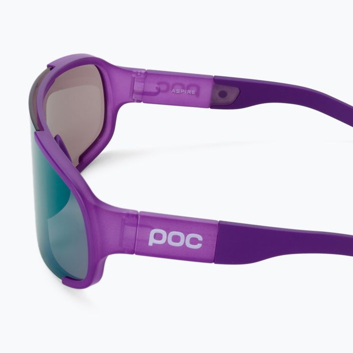 POC Aspire sapphire purple translucent/clarity define violet dviračių akiniai 4