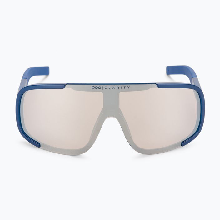 POC Aspire opal blue translucent/clarity trail silver dviračių akiniai 3