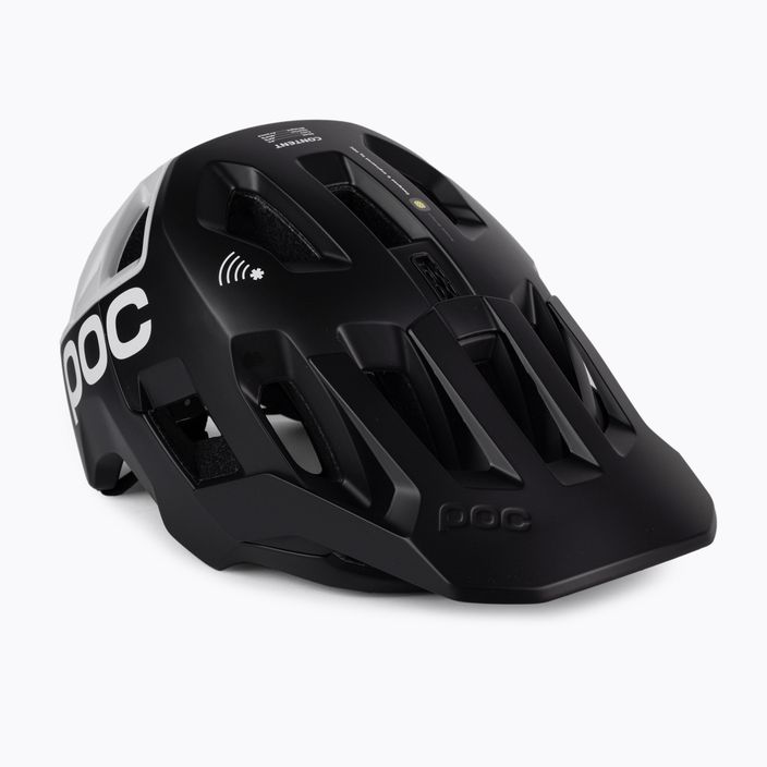 POC Kortal Race MIPS dviratininko šalmas uranium black matt/hydrogen white