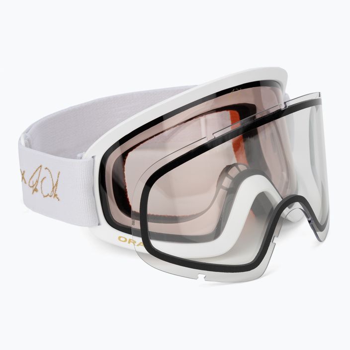 POC Ora Clarity Fabio Ed. hydrogen balti/auksiniai/šviesiai rudi dviračių akiniai