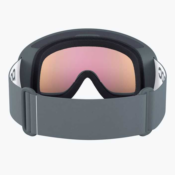POC Fovea Mid Clarity slidinėjimo akiniai pegasi grey/spektris orange 3
