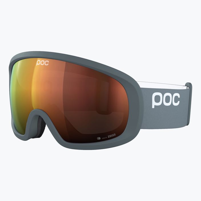POC Fovea Mid Clarity slidinėjimo akiniai pegasi grey/spektris orange 4
