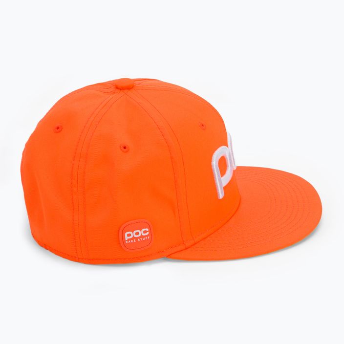 POC Race Stuff fluorescencinė oranžinė beisbolo kepuraitė 2