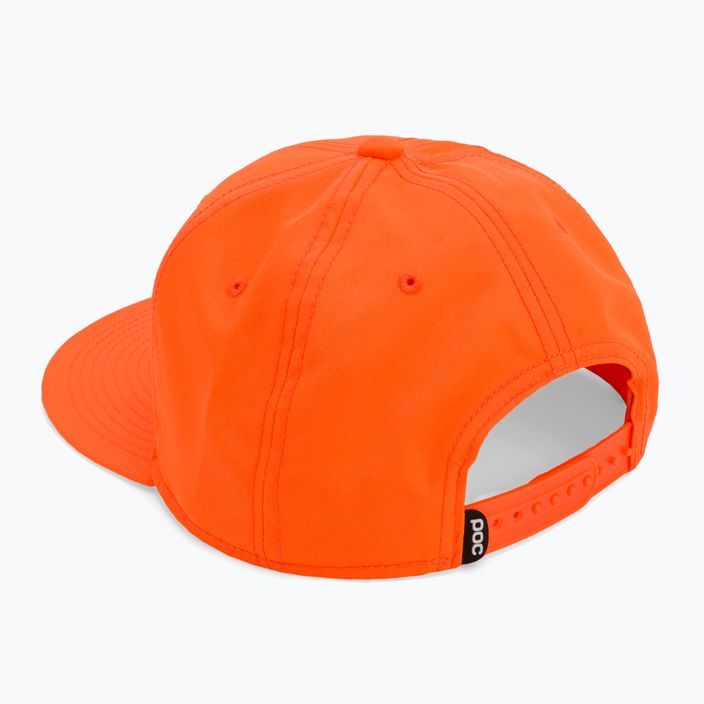 POC Race Stuff fluorescencinė oranžinė beisbolo kepuraitė 3