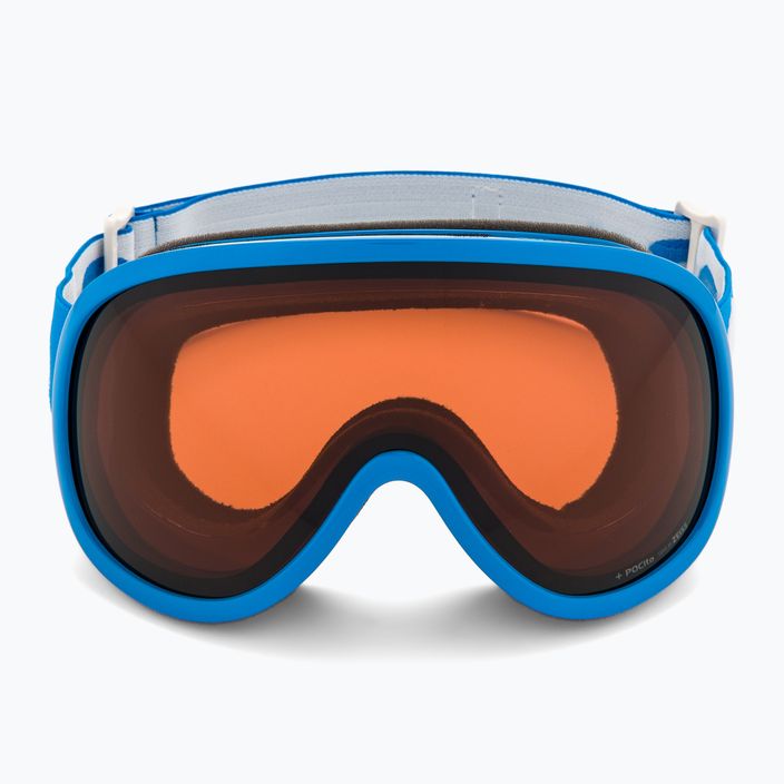 POC POCito Retina fluorescencinės mėlynos spalvos vaikiški slidinėjimo akiniai 2