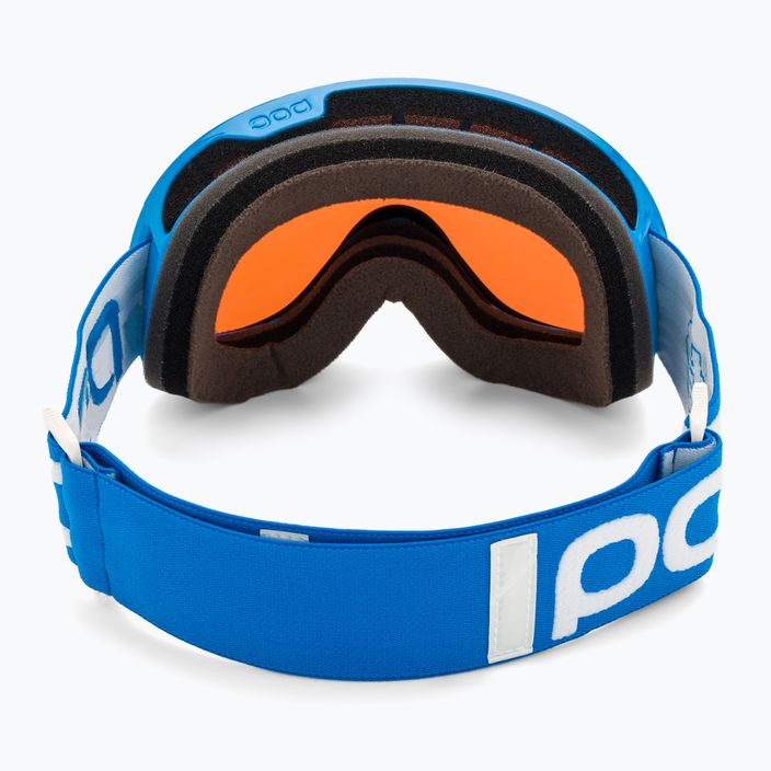 POC POCito Retina fluorescencinės mėlynos spalvos vaikiški slidinėjimo akiniai 3