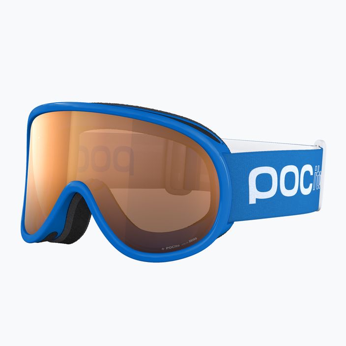 POC POCito Retina fluorescencinės mėlynos spalvos vaikiški slidinėjimo akiniai 5