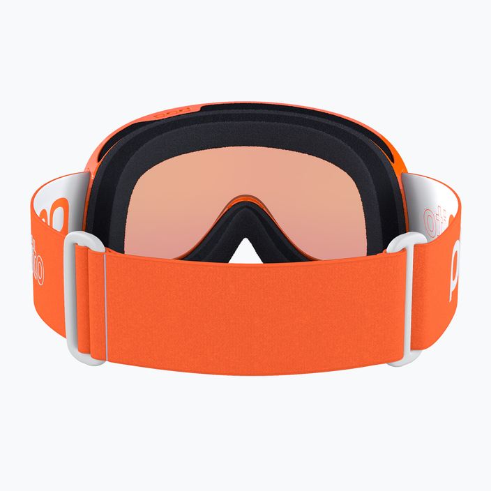 POC POCito Retina fluorescencinės oranžinės spalvos vaikiški slidinėjimo akiniai 8