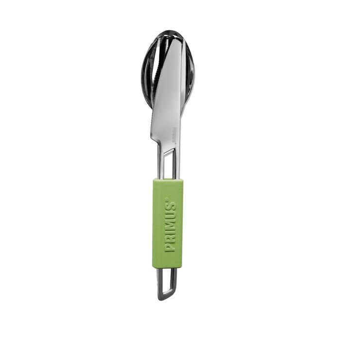 Primus Leisure Cutlery žygių stalo įrankiai žali P735441 2