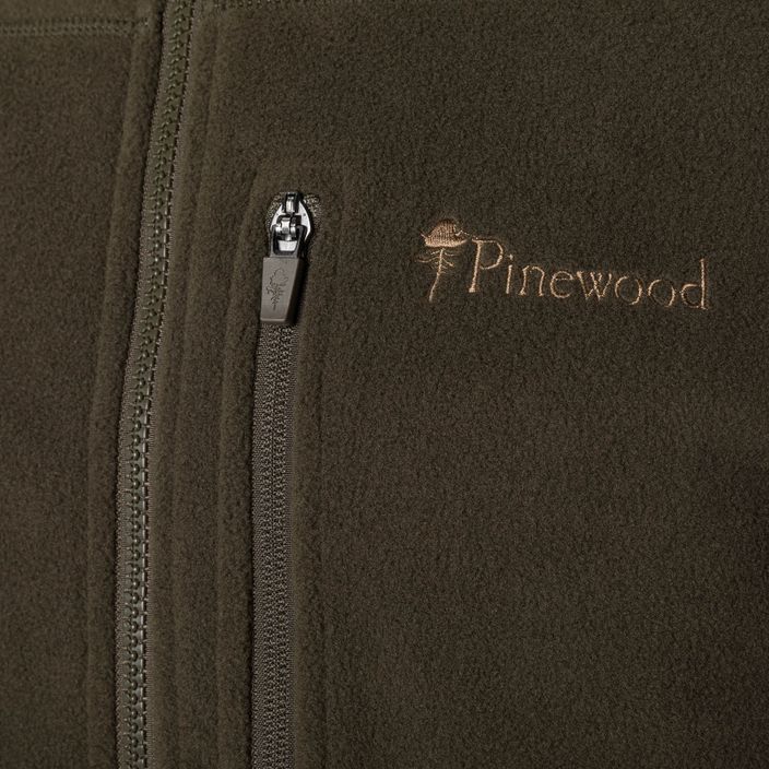 Pinewood Pirsch Fleece vyriškas žygio be rankovių h.green 3