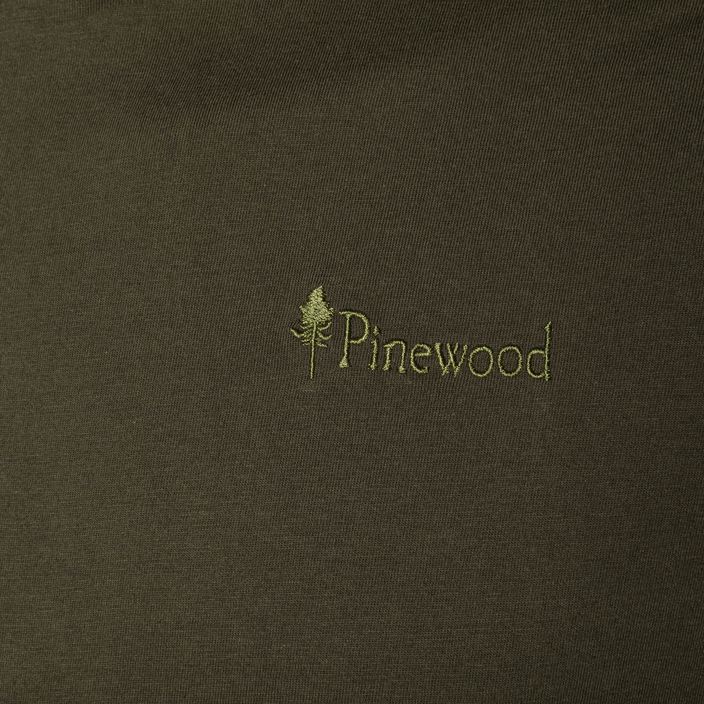 Vyriški marškinėliai Pinewood 2-Pack 2 vnt. žali 4