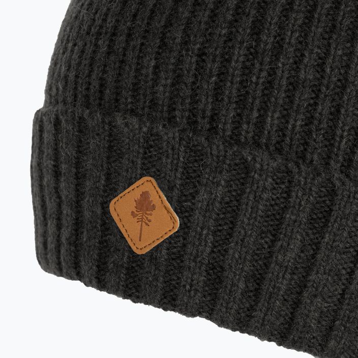 Žieminė kepurė Pinewood Knitted Wool dark anthracite mel 4