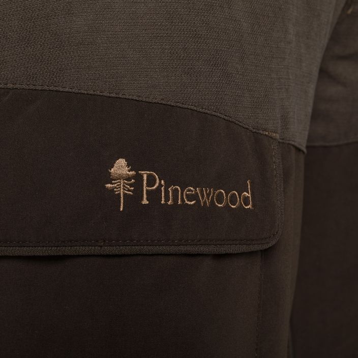 Vyriškos "Pinewood Finnveden Smaland" šviesios zomšinės rudos trekingo kelnės 10