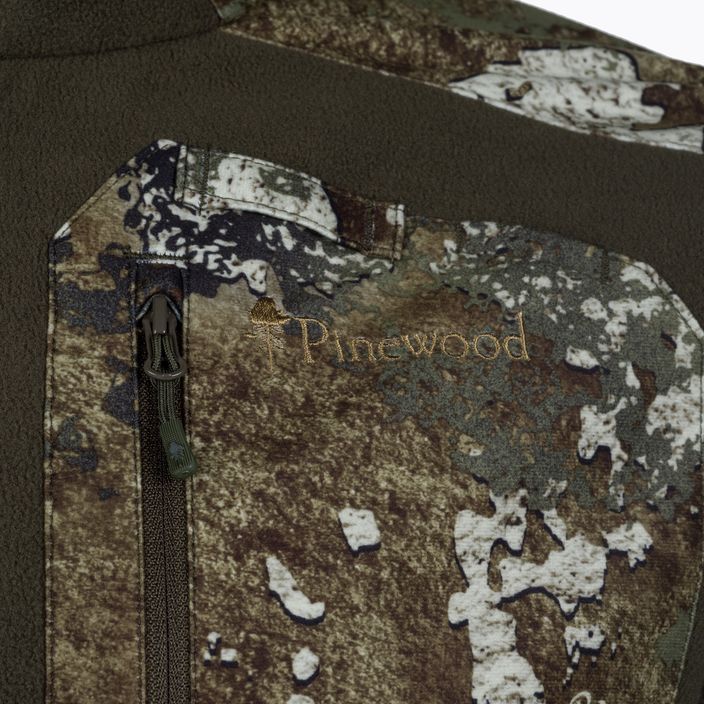 Pinewood Smaland Hunters Camou Fleece džemperis h.brown/strata 7