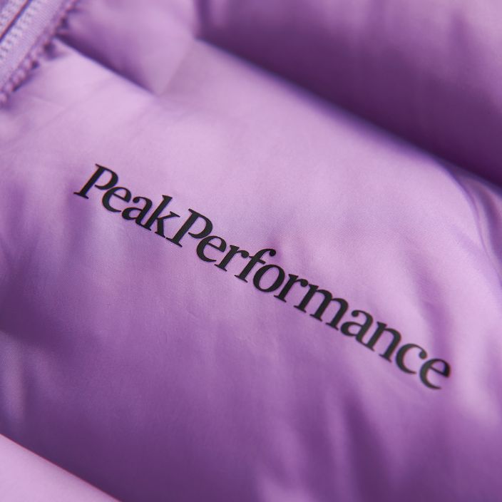 Moteriška pūkinė striukė Peak Performance W Argon Hood violetinė G76394040 11