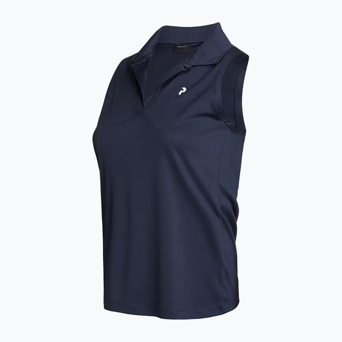 Peak Performance Illusion moteriški polo marškinėliai tamsiai mėlyni G77553020 2