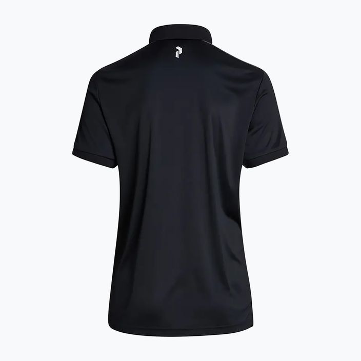 Vyriški Peak Performance Player Polo marškinėliai juodi G77171090 3