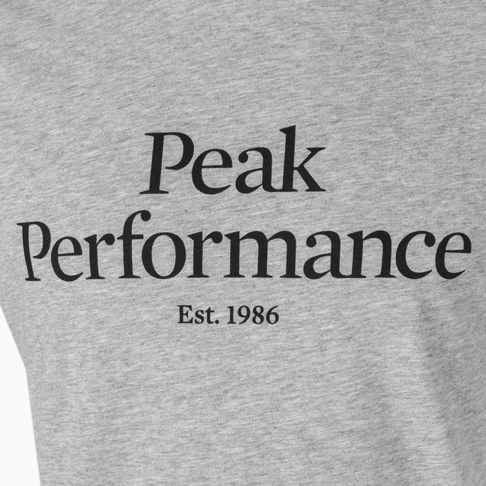 Vyriški trekingo marškinėliai Peak Performance Original Tee pilka G77692090 5