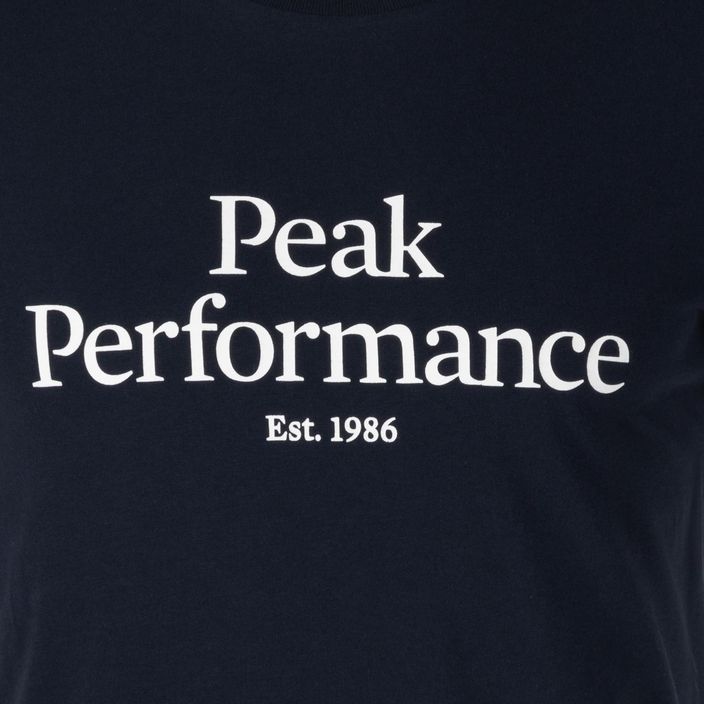 Vyriški marškinėliai Peak Performance Original Tee tamsiai mėlynos spalvos G77692020 5