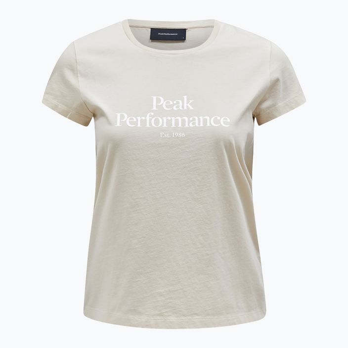 Moteriški trekingo marškinėliai Peak Performance Original beige G77700370 4