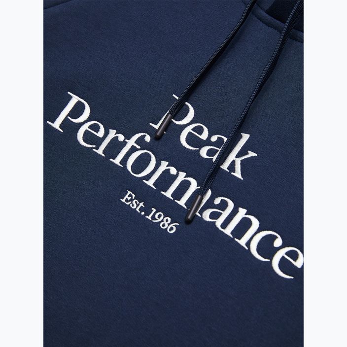 Vyriškas džemperis Peak Performance Original Hood blue shadow 4