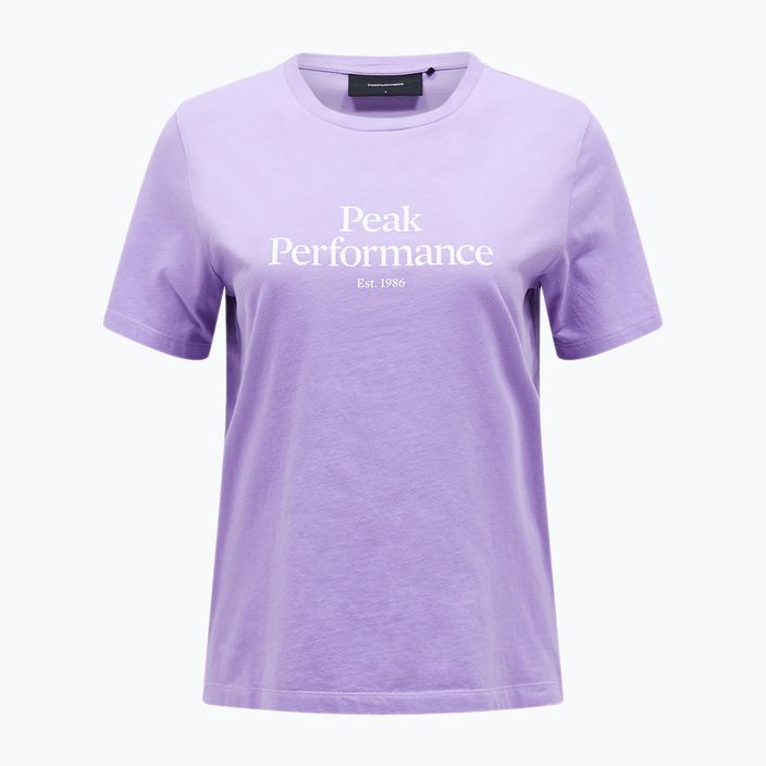 Moteriški marškinėliai Peak Performance Original Tee bougainvillea 3