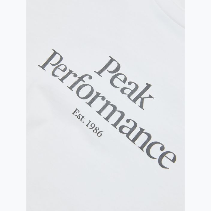 Moteriški marškinėliai Peak Performance Original Tee off white 4