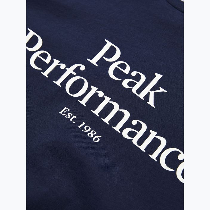 Vyriški marškinėliai Peak Performance Original Tee blue shadow 4