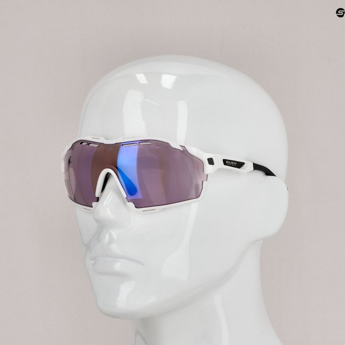 Rudy Project Cutline balti blizgūs/impactx fotochrominiai 2 lazeriniai violetiniai dviračių akiniai SP6375690008 7