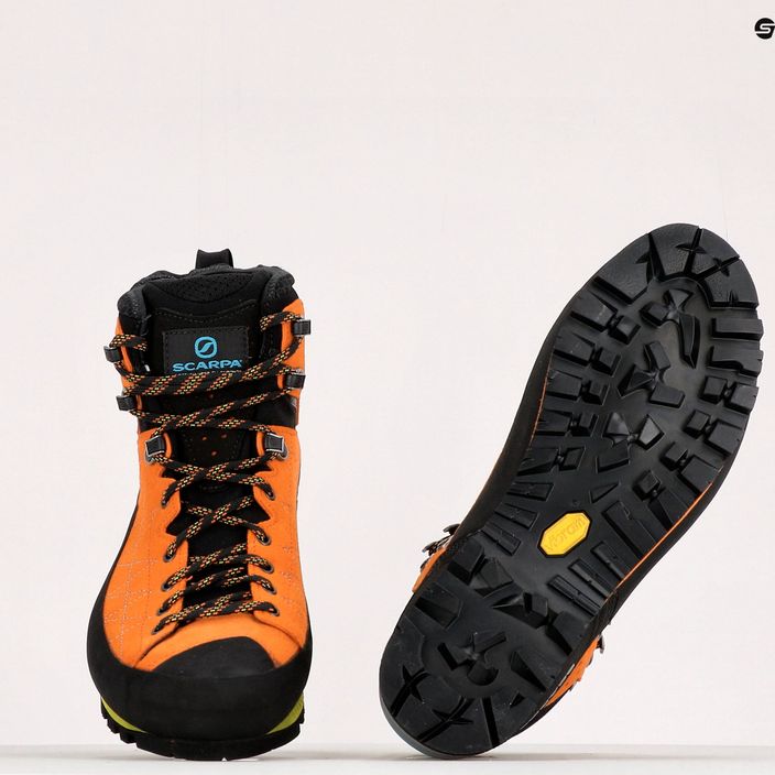 Vyriški aukštakulniai batai SCARPA Zodiac Tech GTX orange 71100-200 17