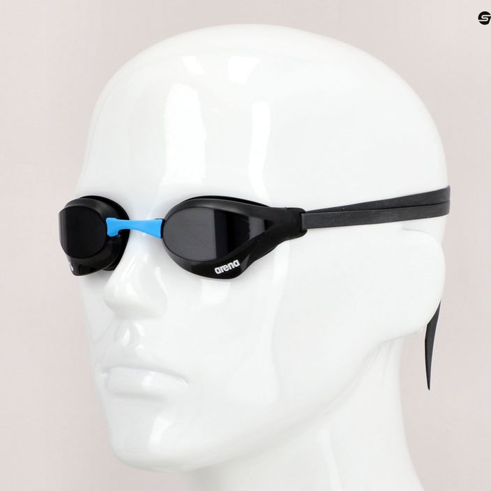 Arena Cobra Core plaukimo akiniai dūminiai/juodi/mėlyni 9