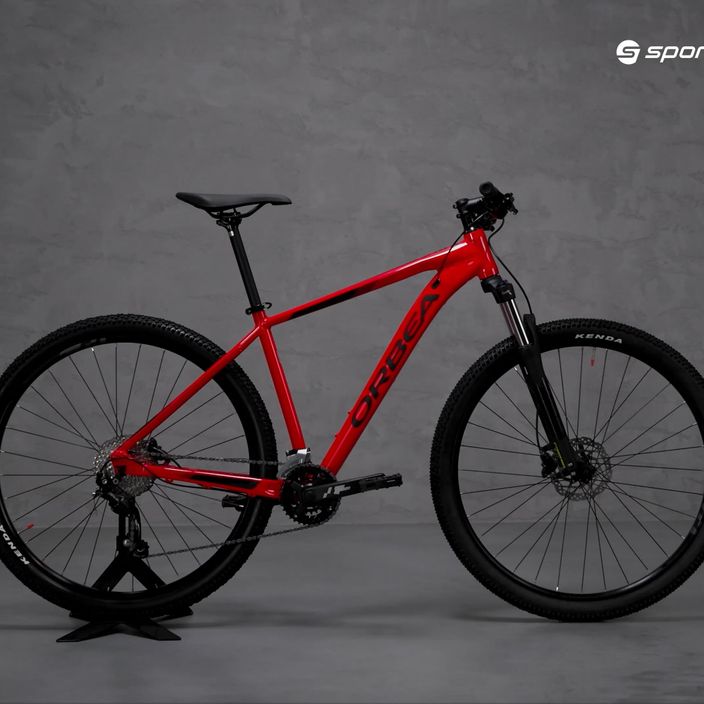 Orbea MX 29 40 kalnų dviratis raudonas 16