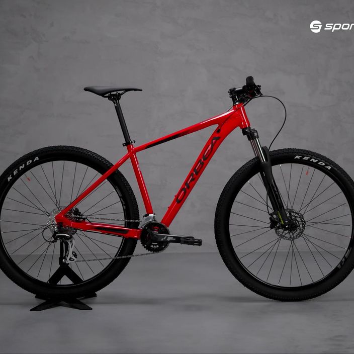 Orbea MX 29 50 kalnų dviratis raudonas 15