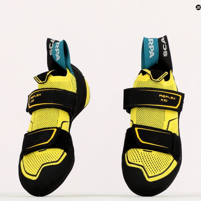 SCARPA Reflex Kid Vision vaikiški laipiojimo bateliai geltonos ir juodos spalvos 70072-003/1 9