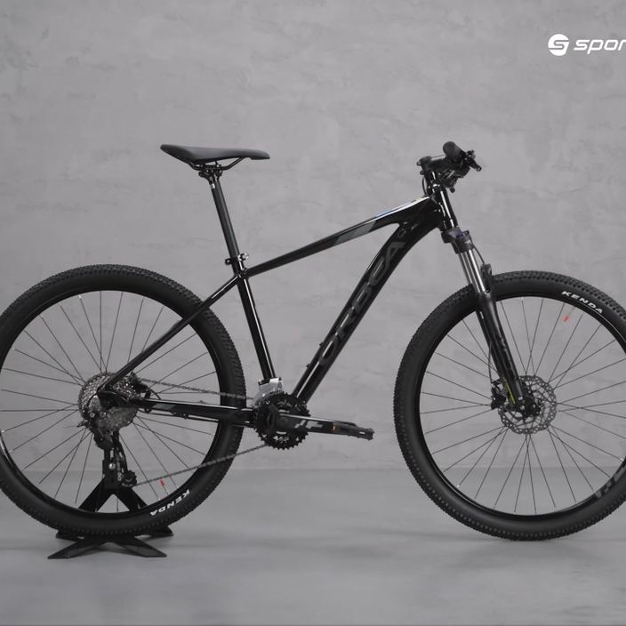 Orbea MX 27 40 kalnų dviratis juodas 15