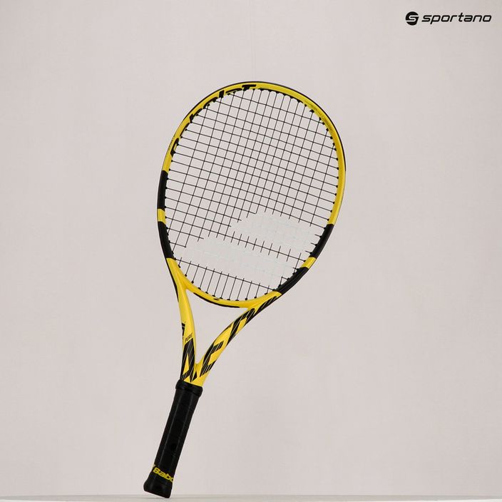 Babolat Pure Aero Junior 25 vaikiška teniso raketė geltonos spalvos 140254 8