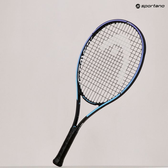 HEAD Gravity Jr.25 vaikiška teniso raketė juoda/mėlyna 235511 8