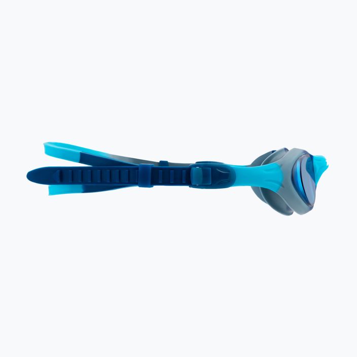 Zoggs Super Seal mėlyni/kamufliažiniai/mėlyni vaikiški plaukimo akiniai 461327 3