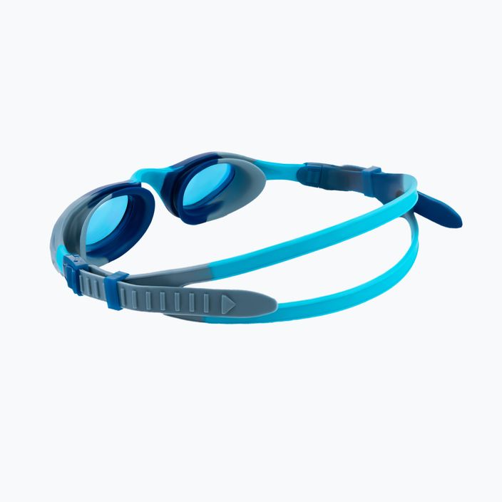 Zoggs Super Seal mėlyni/kamufliažiniai/mėlyni vaikiški plaukimo akiniai 461327 4