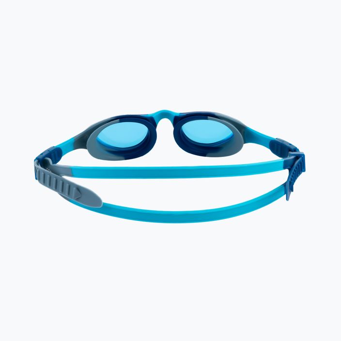 Zoggs Super Seal mėlyni/kamufliažiniai/mėlyni vaikiški plaukimo akiniai 461327 5