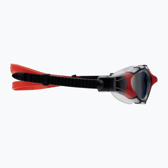 Zoggs Predator Flex Titanium skaidrūs/raudoni/raudoni dūminiai plaukimo akiniai 461054 3
