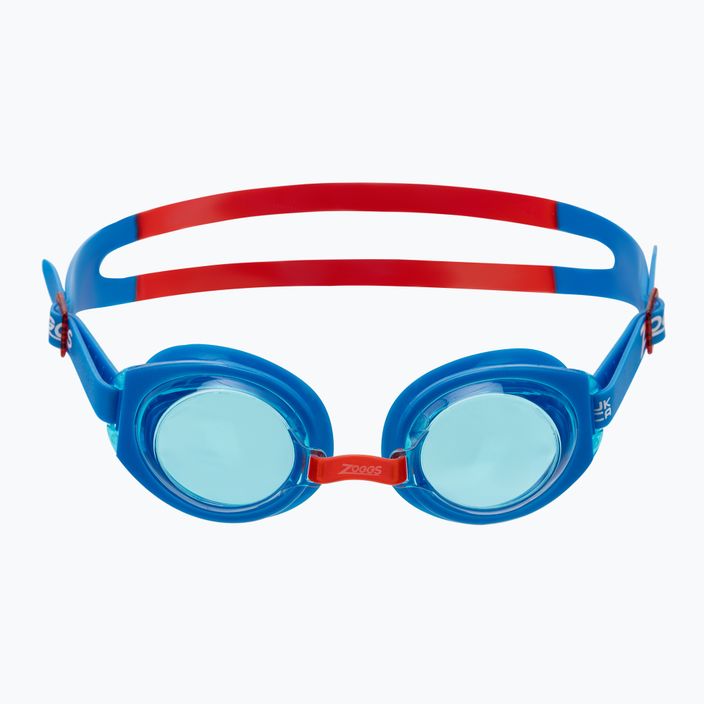 Zoggs Ripper mėlyni/raudoni/mėlyni vaikiški plaukimo akiniai 461323 2