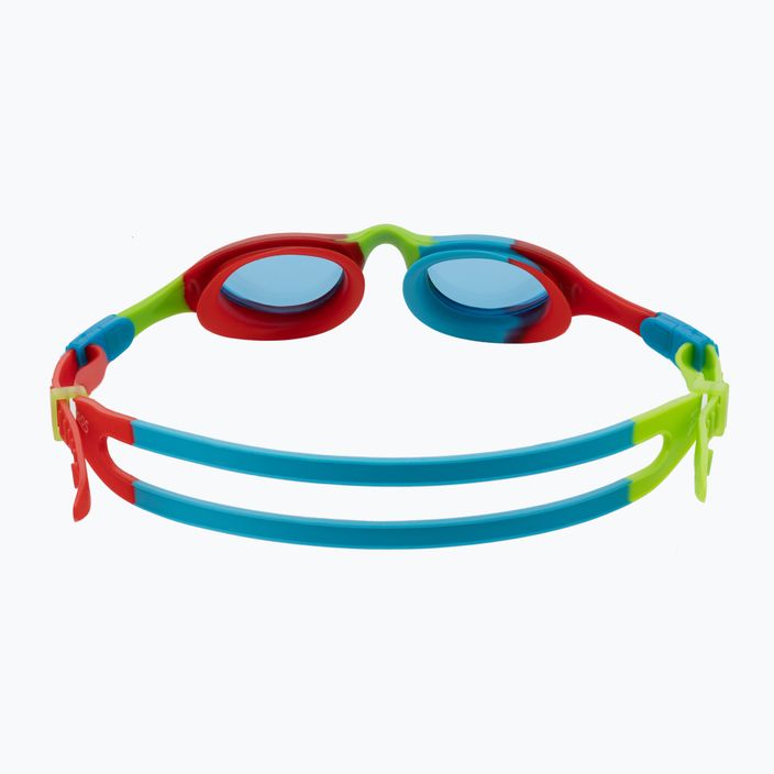 Zoggs Super Seal vaikiški plaukimo akiniai raudoni/mėlyni/žali/juodi 461327 5