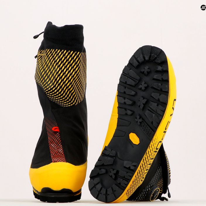 La Sportiva G2 Evo aukštakulniai batai juoda/geltona 21U999100 18