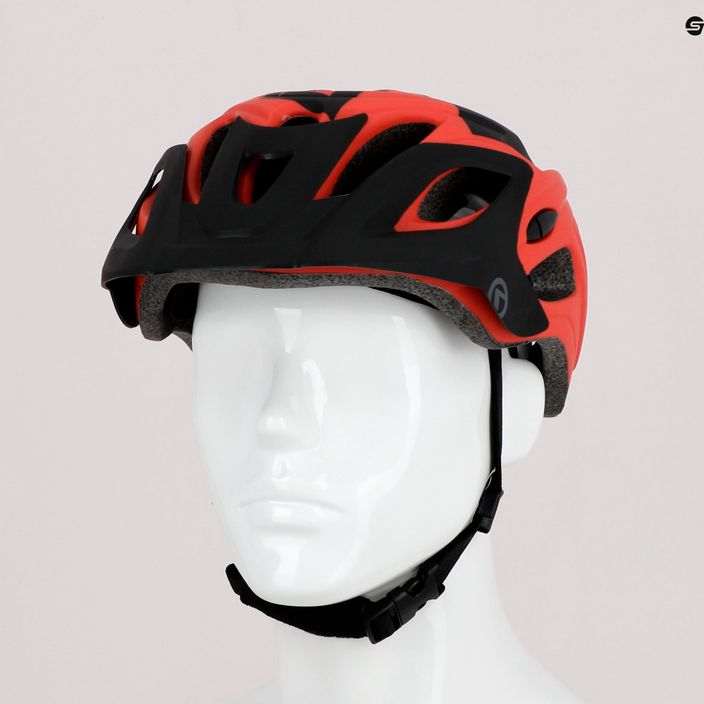 Kellys DARE 018 vyriškas dviratininko šalmas raudonos spalvos 9