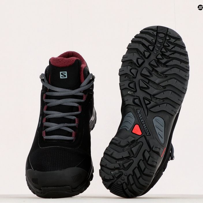 Salomon Shelter CS WP moteriški trekingo batai juodi L41110500 11