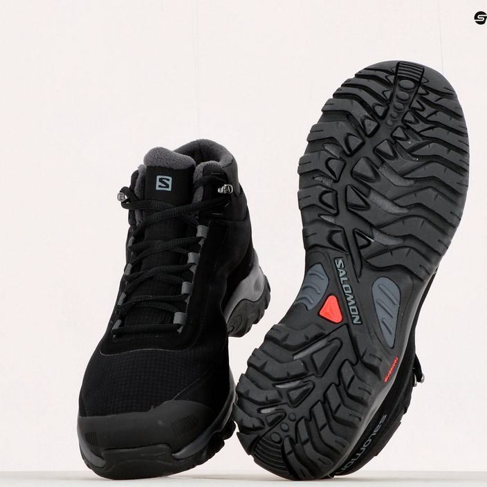 Salomon Shelter CS WP vyriški trekingo batai juodi L41110400 17