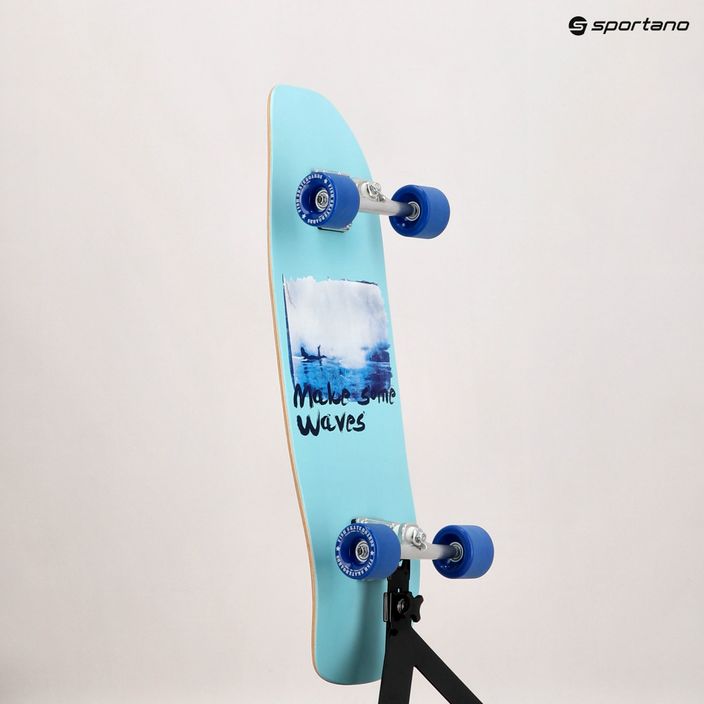 Surfskate riedlentė Fish Skateboards Blue SURF-BLU-SIL-NAV 9