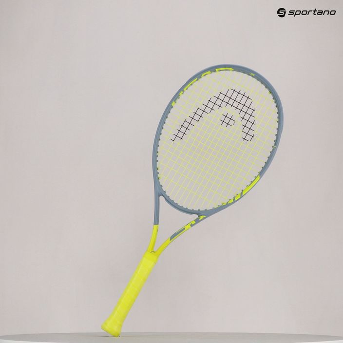 HEAD vaikiška teniso raketė Graphene 360+ Extreme Jr. geltonai pilka 234800 8